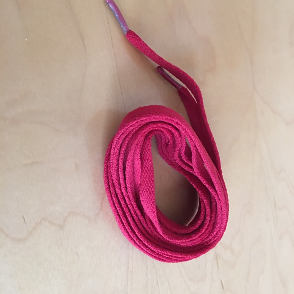 Fallen shoe Laces
